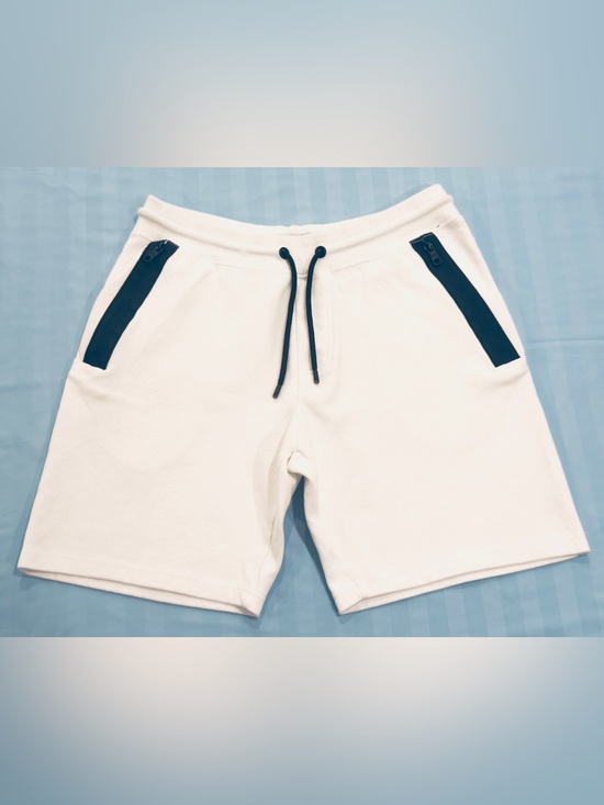 Bershka Other - Bershka White Athletic Men’s Shorts with Black Accents Large Size L